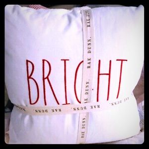 Rae Dunn Merry & Bright Christmas pillow set